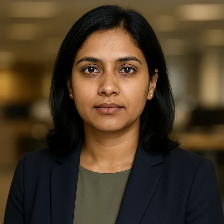 Portrait of Priya Venkataraman